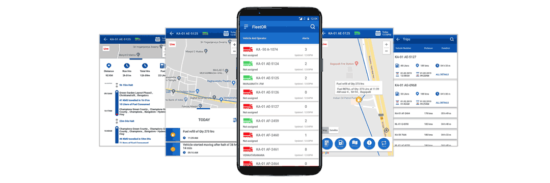 Fuel Monitoring & Vehicle Tracking Mobile Application